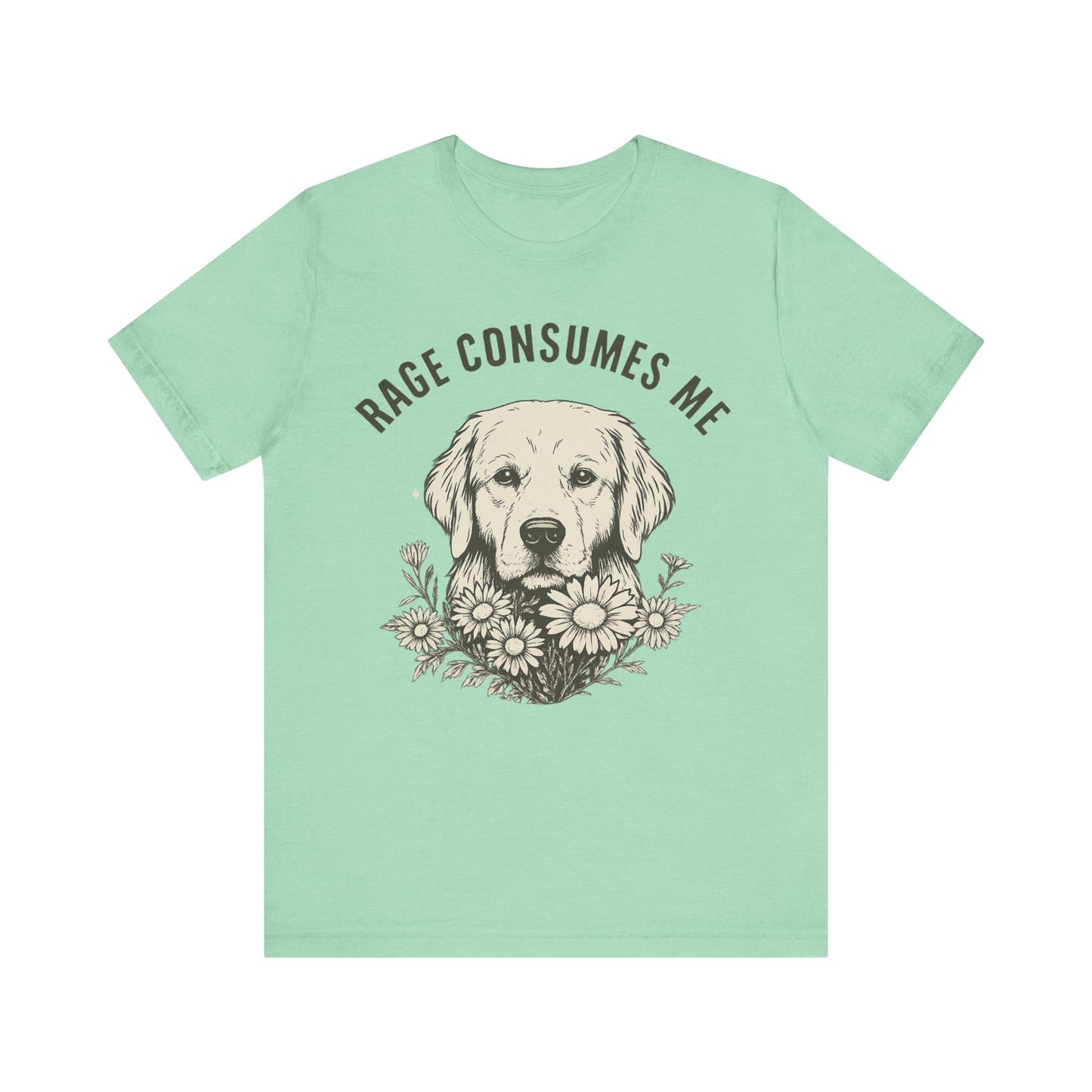 Rage Golden Retriever TShirt