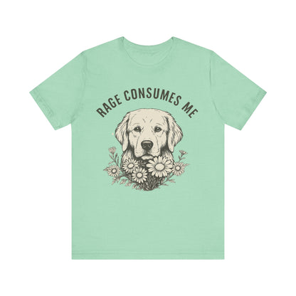Rage Golden Retriever TShirt