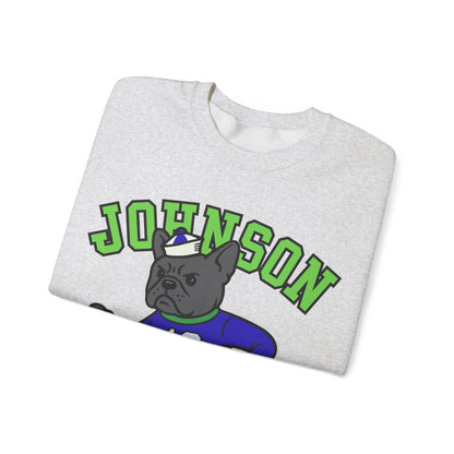 Black Frenchie College Mascot Sweatshirt