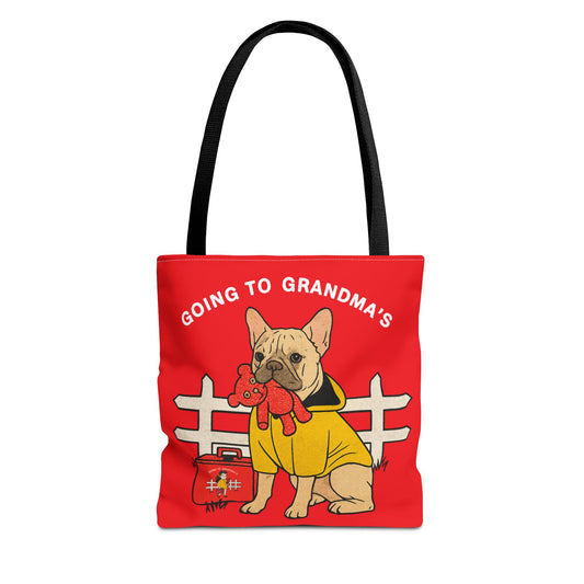 Grandma Fawn Frenchie Tote Bag