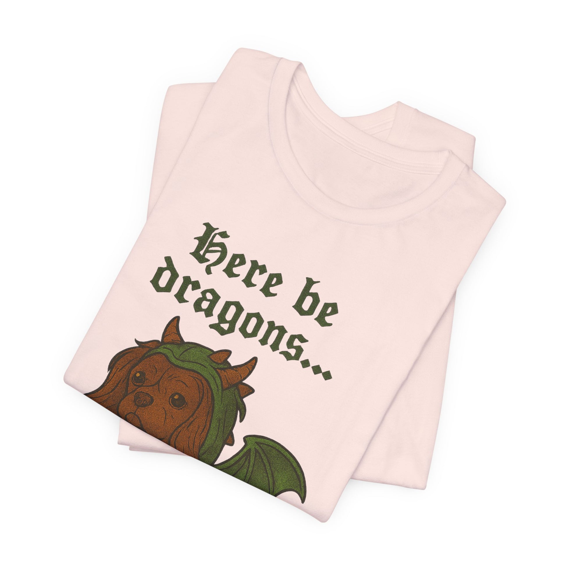 Ruby Cavalier Here Be Dragons TShirt