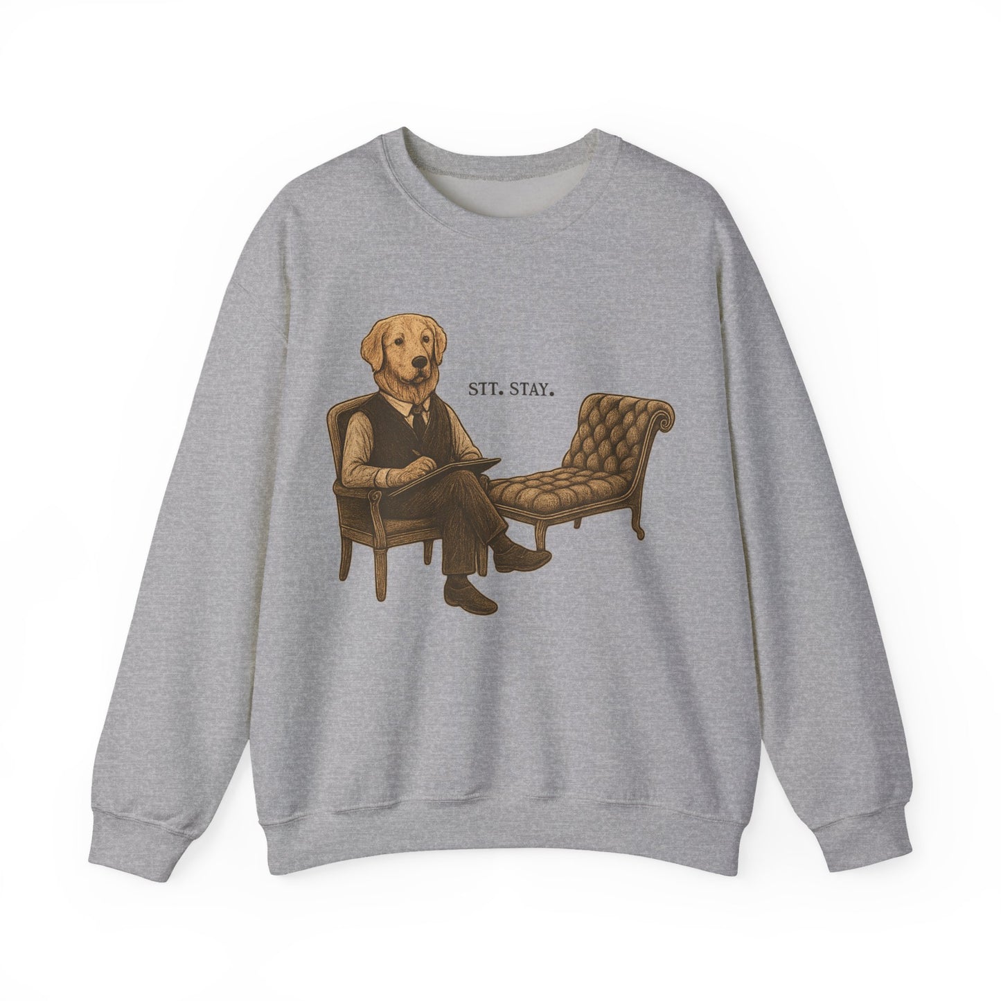 Therapy Golden Retriever Sweatshirt