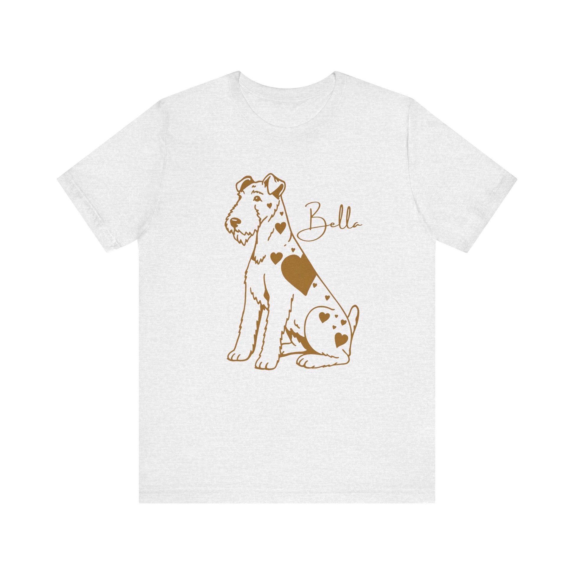 Airedale Terrier Heart Dog TShirt