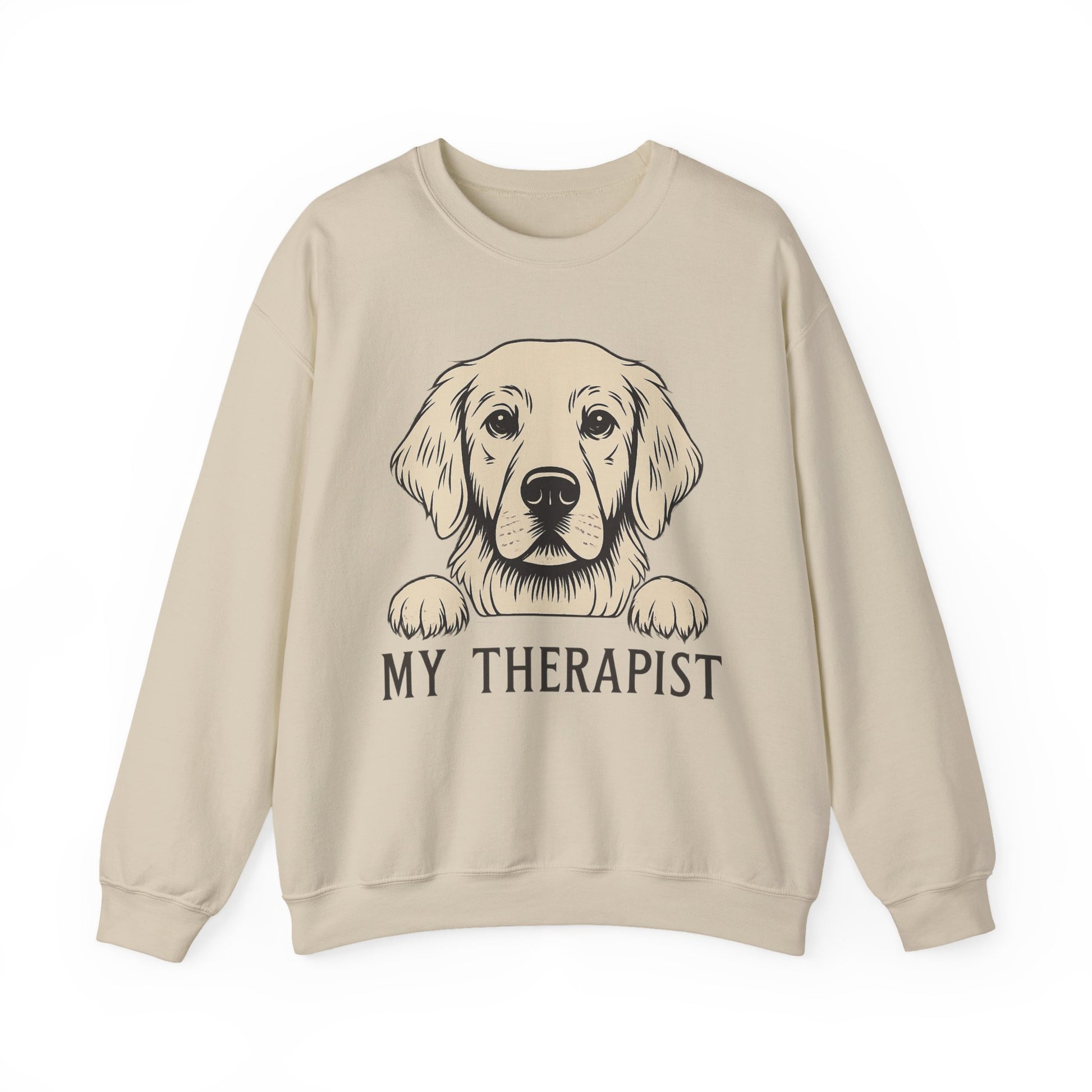 Therapist Golden Retriever Sweatshirt