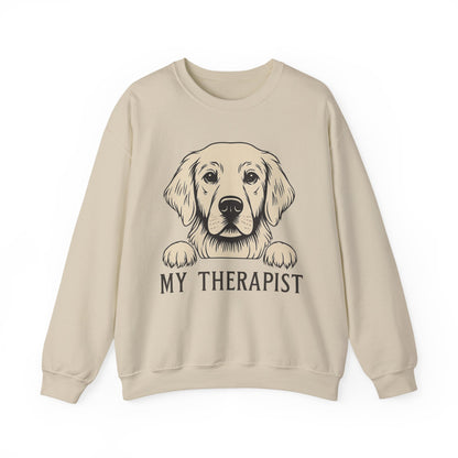 Therapist Golden Retriever Sweatshirt