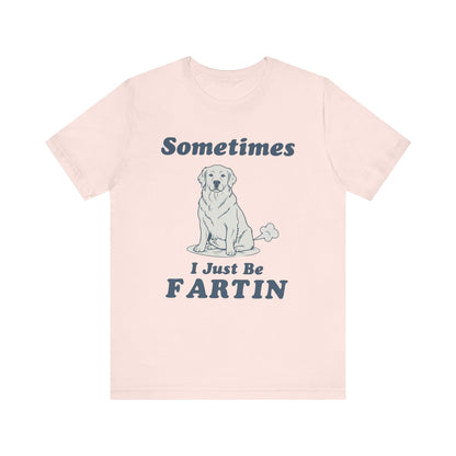 Golden Retriever Fartin TShirt
