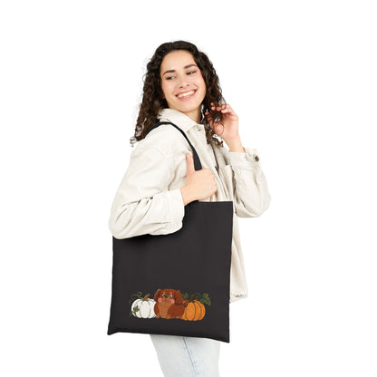 Ruby Cavalier King Charles Pupkin Tote Bag