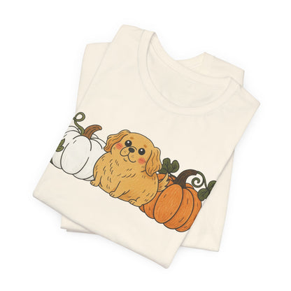 Golden Retriever Pupkin Unisex Tshirt