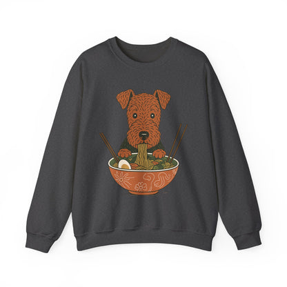 Airedale Terrier Ramen Sweatshirt
