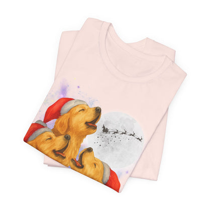 Golden Retriever Christmas Howliday TShirt