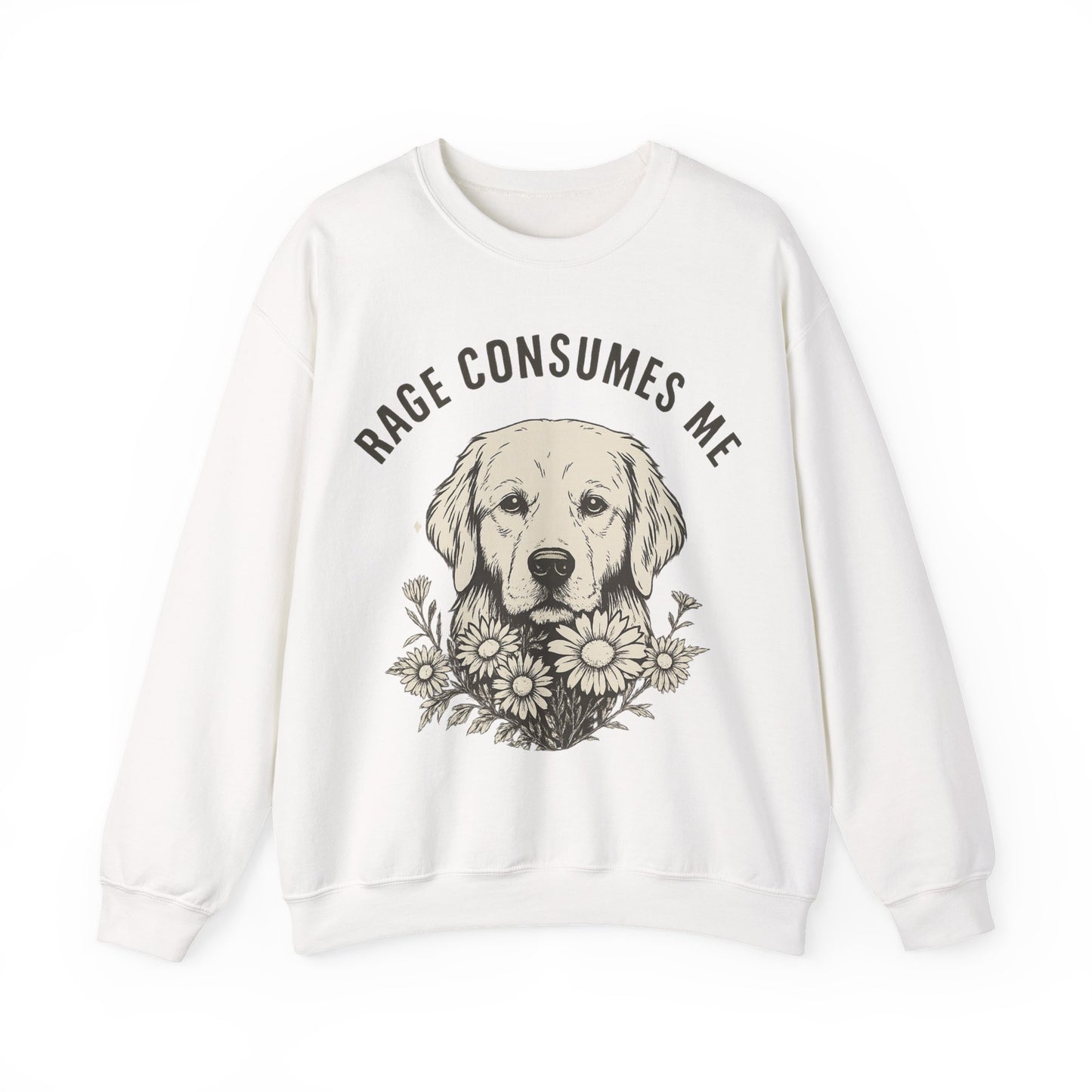 Rage Golden Retriever Sweatshirt