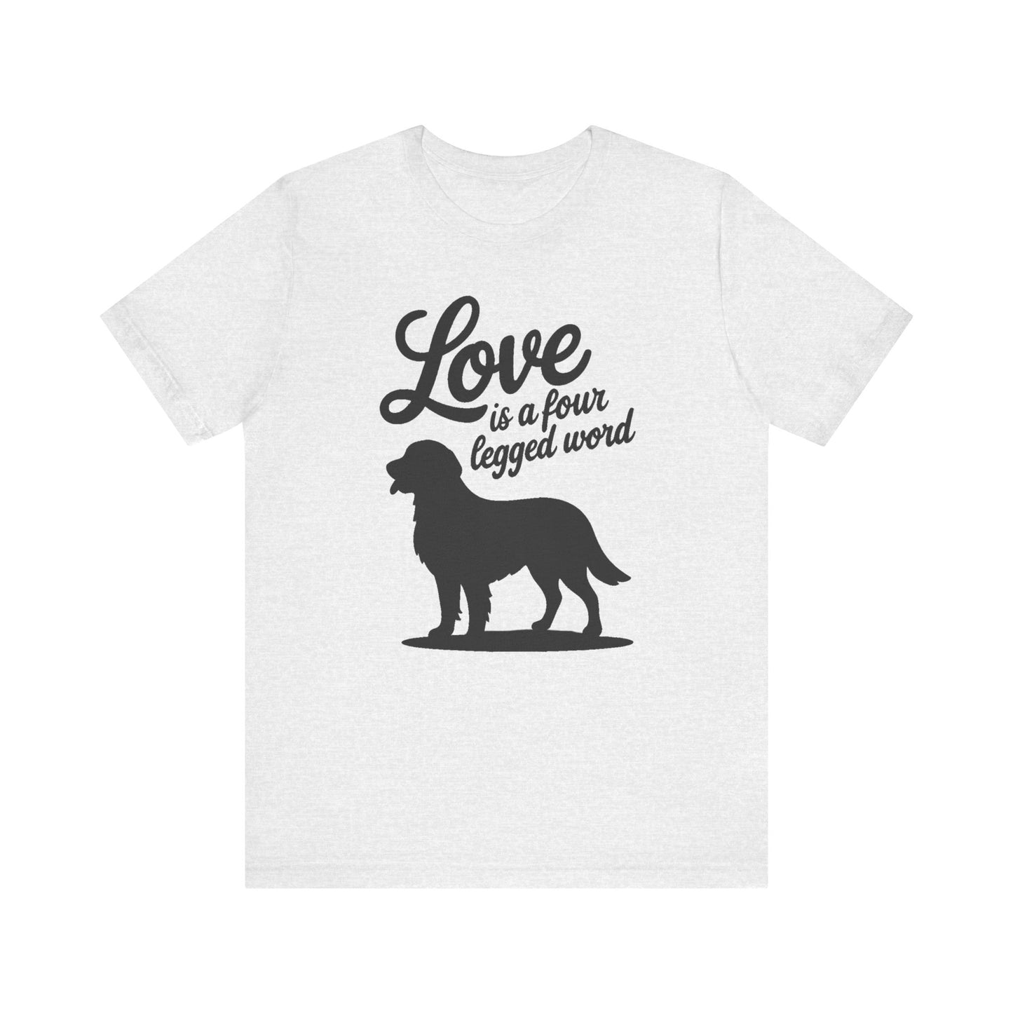 Golden Retriever Four Legged Word TShirt