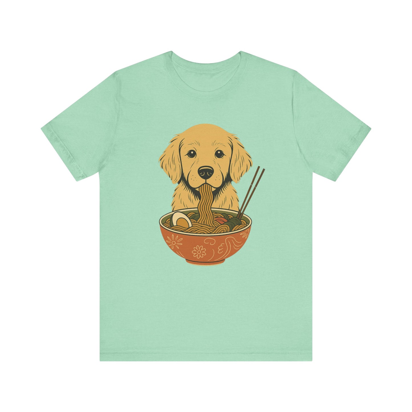 Ramen Golden Retriever Tshirt