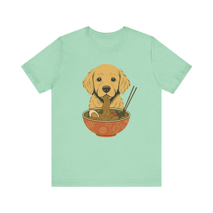 Ramen Golden Retriever Tshirt