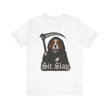 Blenheim Cavalier Sit. Slay. TShirt