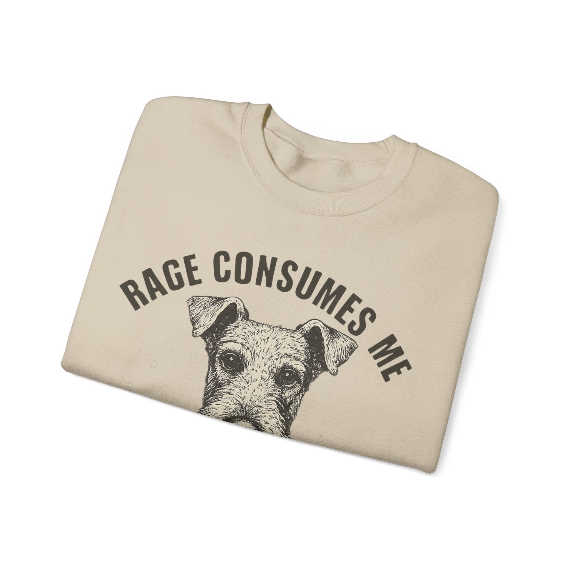 Airedale Terrier Rage Sweatshirt