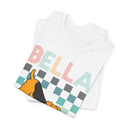 Airedale Terrier Checkered TShirt