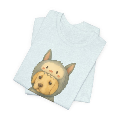 Little Monster Golden Retriever Tshirt