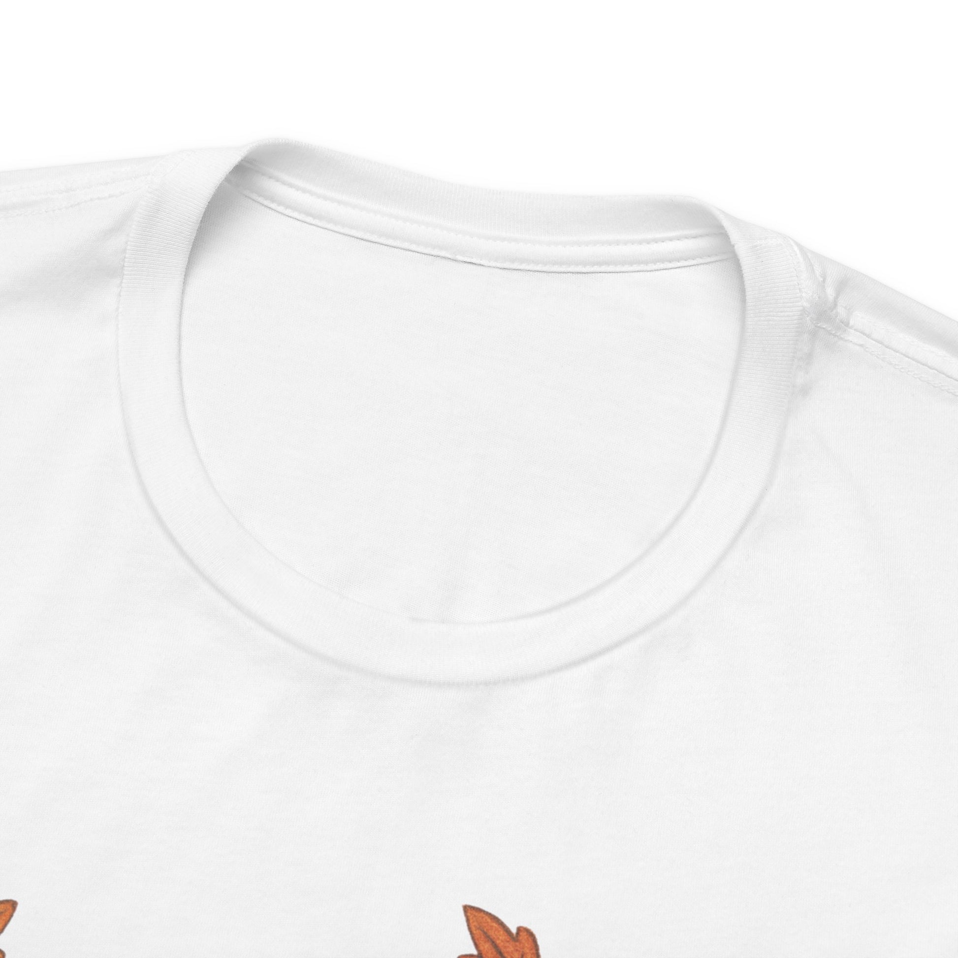 Fawn Frenchie Chasing Leaves TShirt
