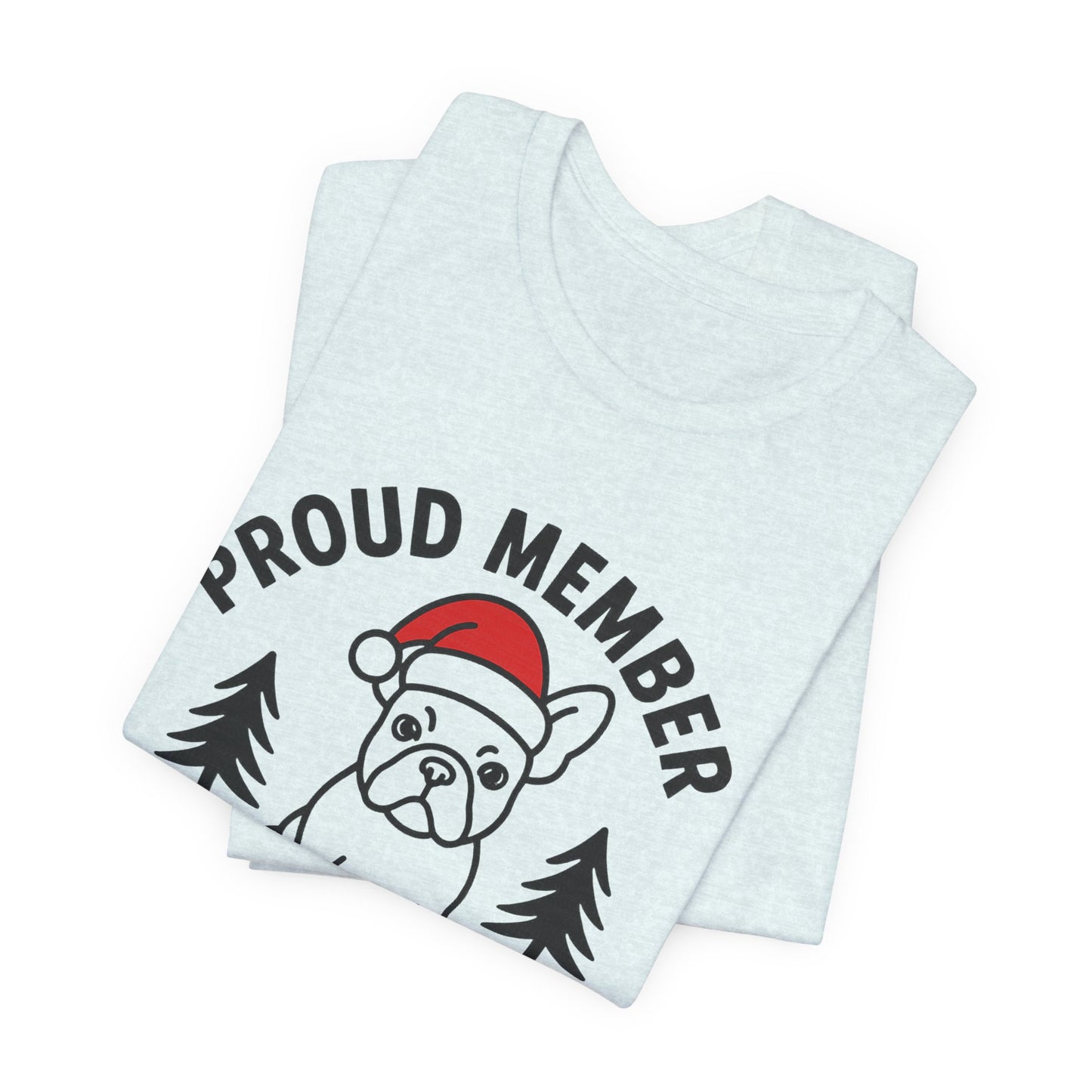 French Bulldog Naughty List TShirt