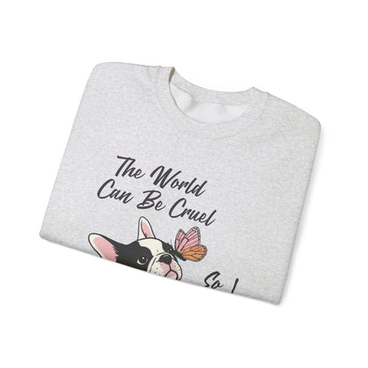 Cruel World Piebald Frenchie Sweatshirt