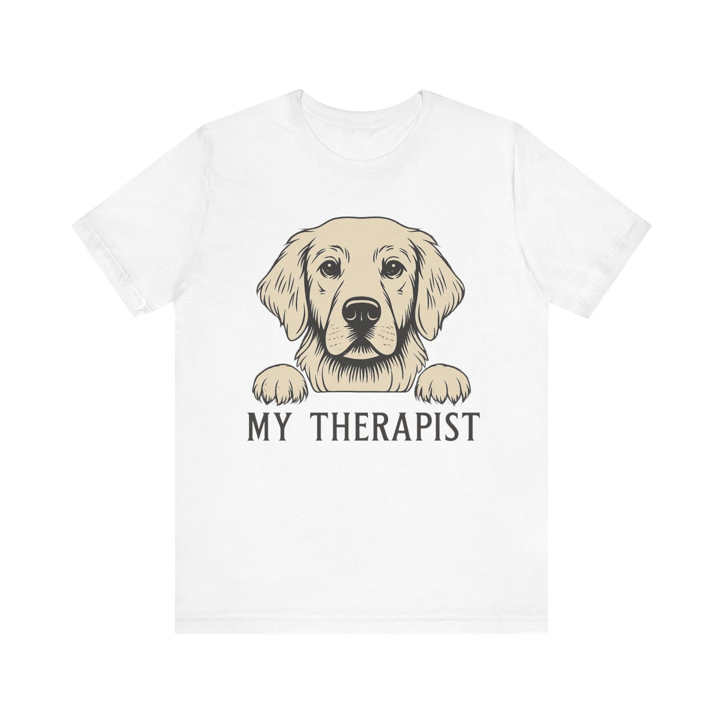 Therapist Golden Retriever Tshirt