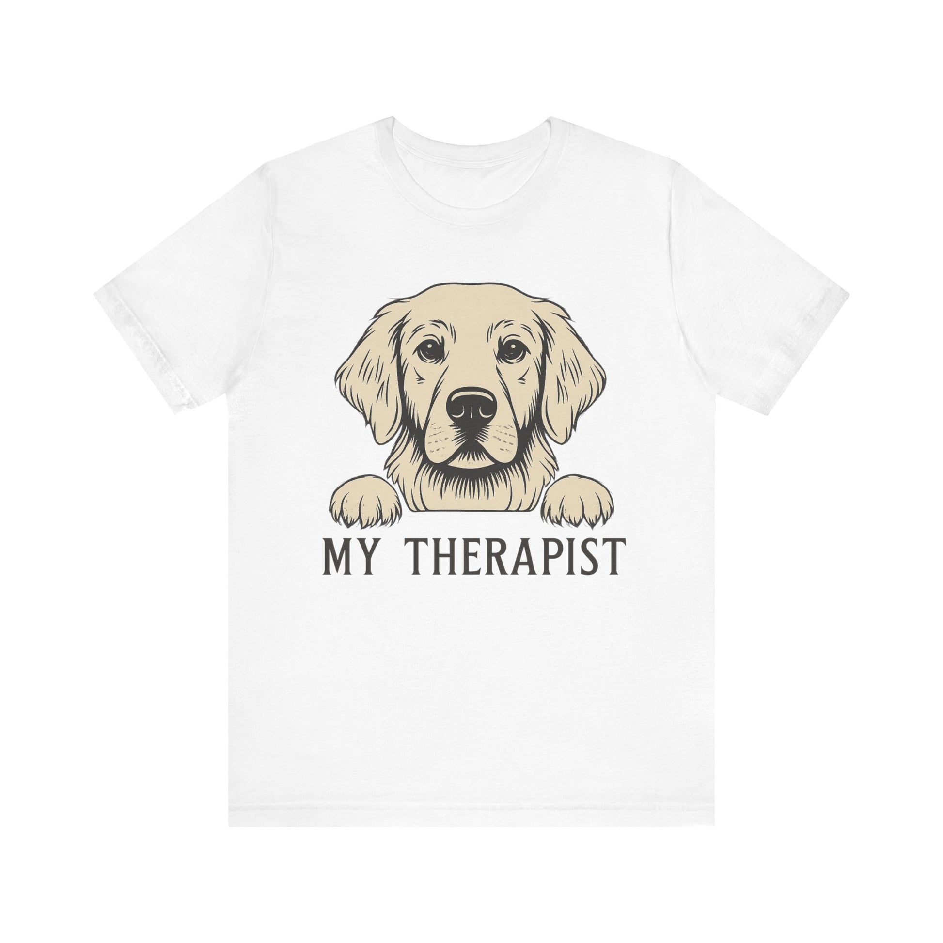 Therapist Golden Retriever Tshirt