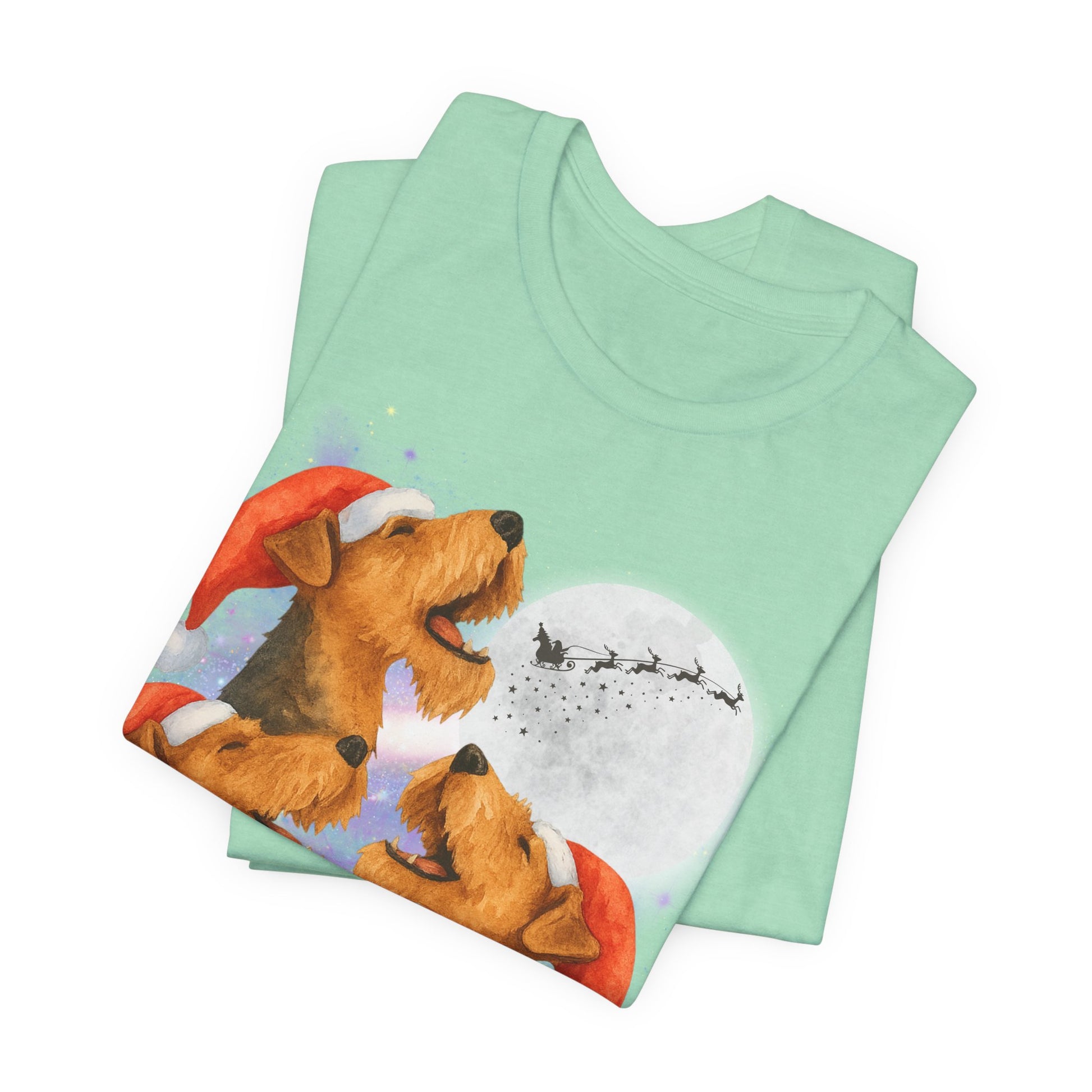 Airedale Terrier Christmas Howliday TShirt