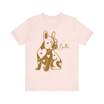 French Bulldog Heart Dog TShirt