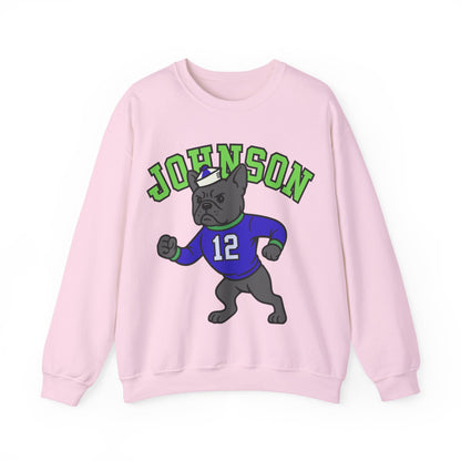 Black Frenchie College Mascot Sweatshirt