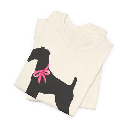 Airedale Terrier Silhouette Tshirt