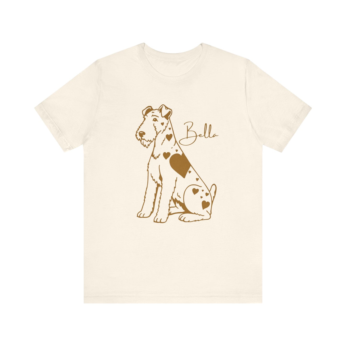 Airedale Terrier Heart Dog TShirt