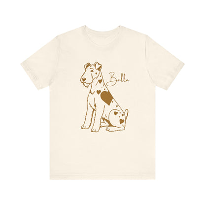 Airedale Terrier Heart Dog TShirt