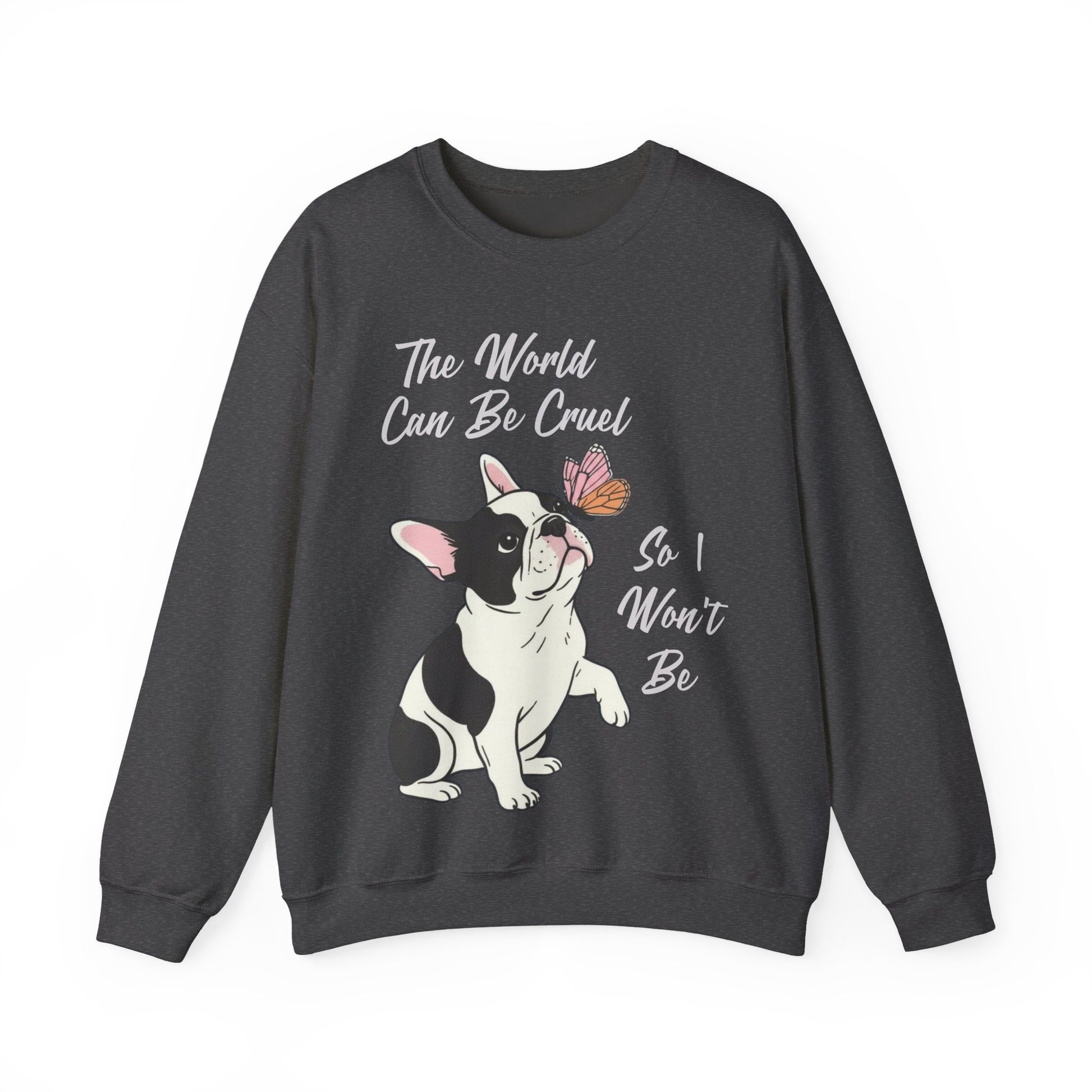Cruel World Piebald Frenchie Sweatshirt