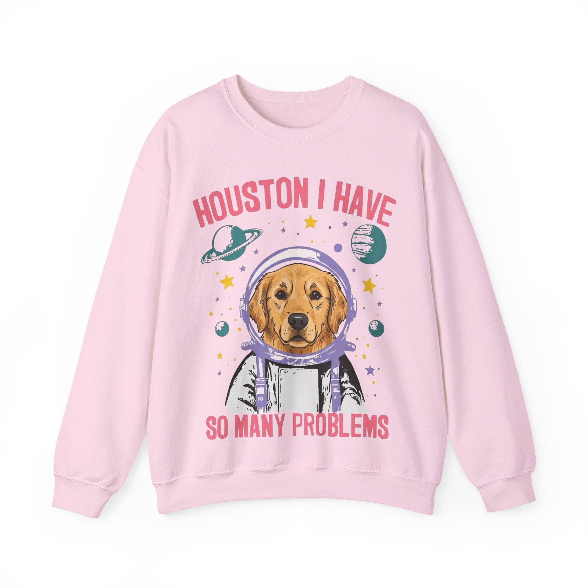 Golden Retriever Houston Space Sweatshirt
