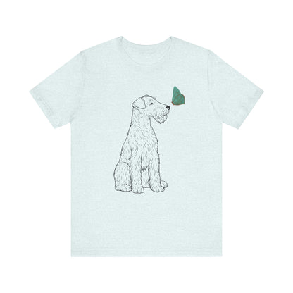 Airedale Terrier Butterfly TShirt