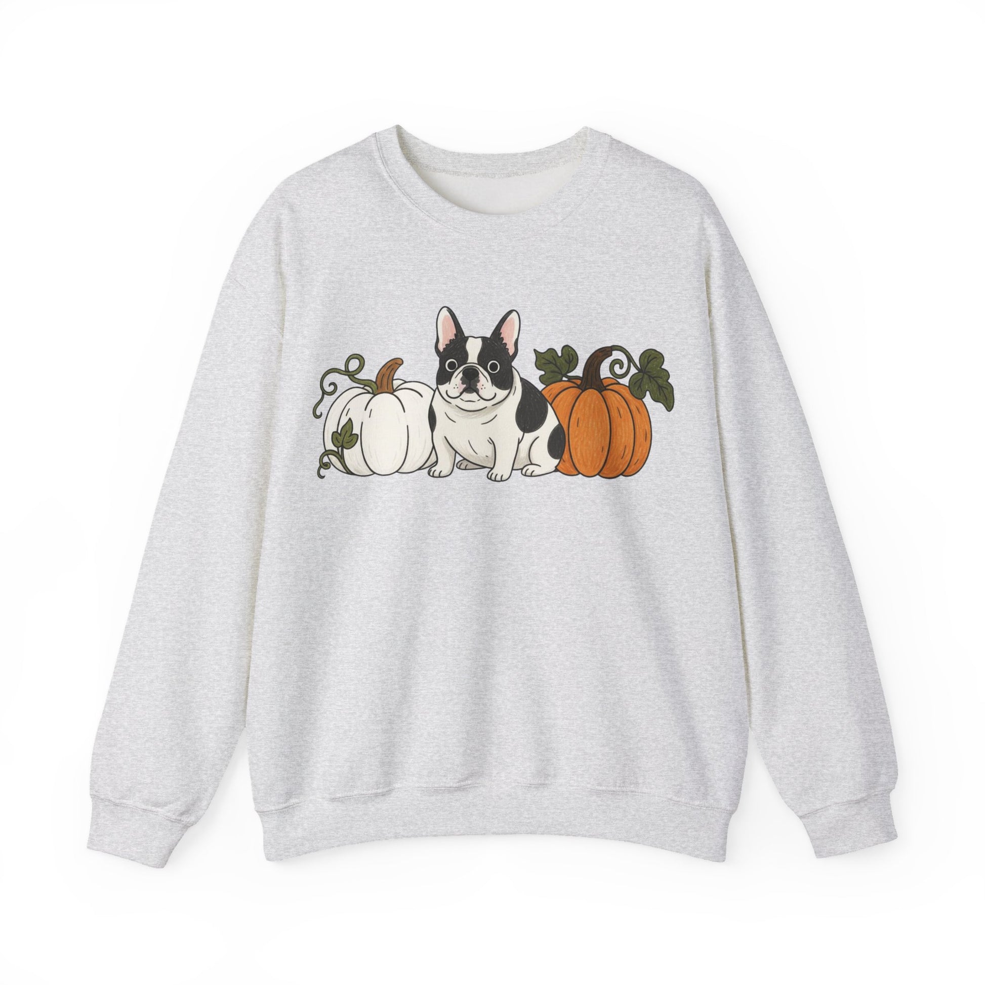 Piebald Frenchie Pupkin Unisex Sweatshirt