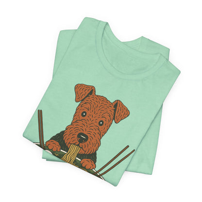 Airedale Terrier Ramen Tshirt