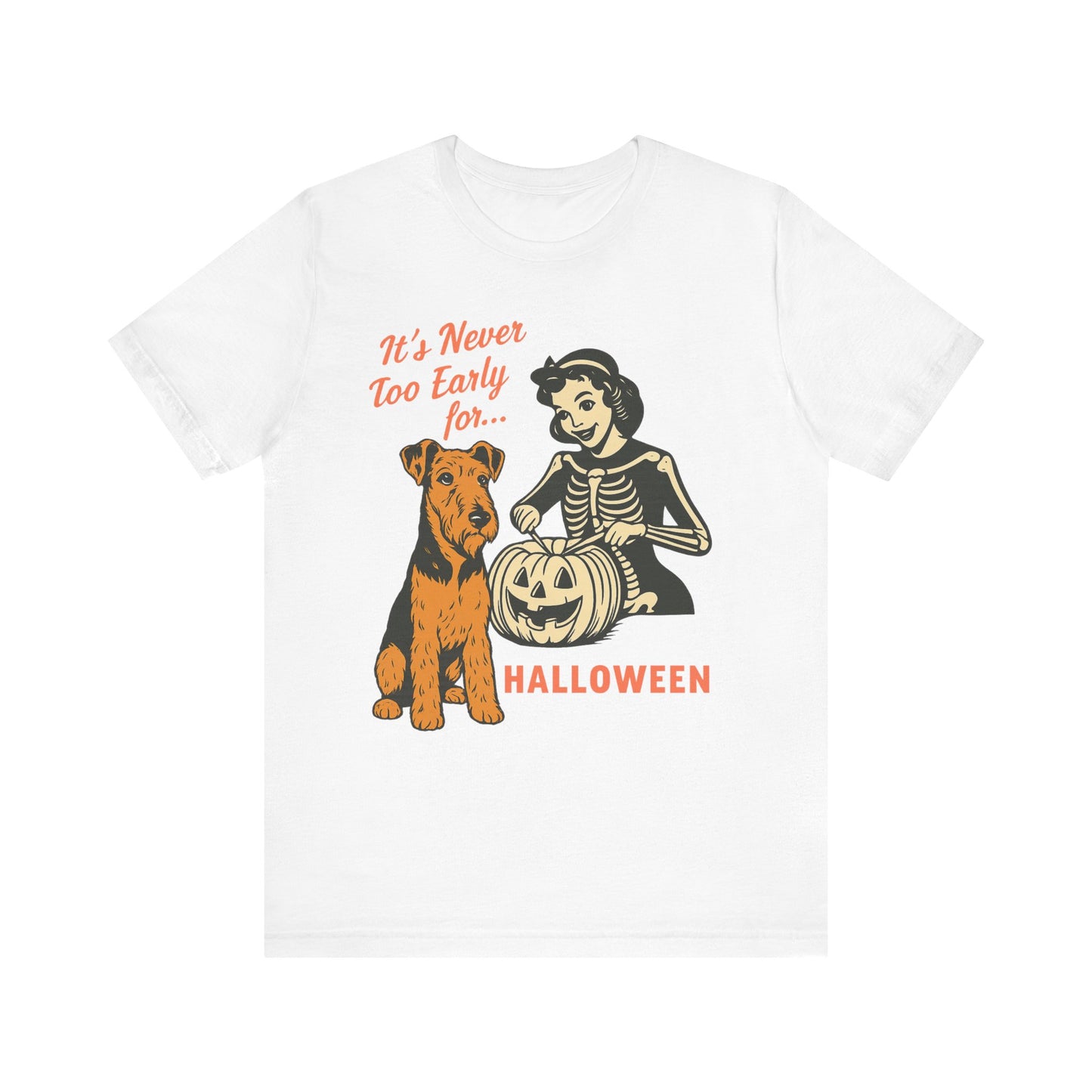 Airedale Terrier Early Halloween TShirt