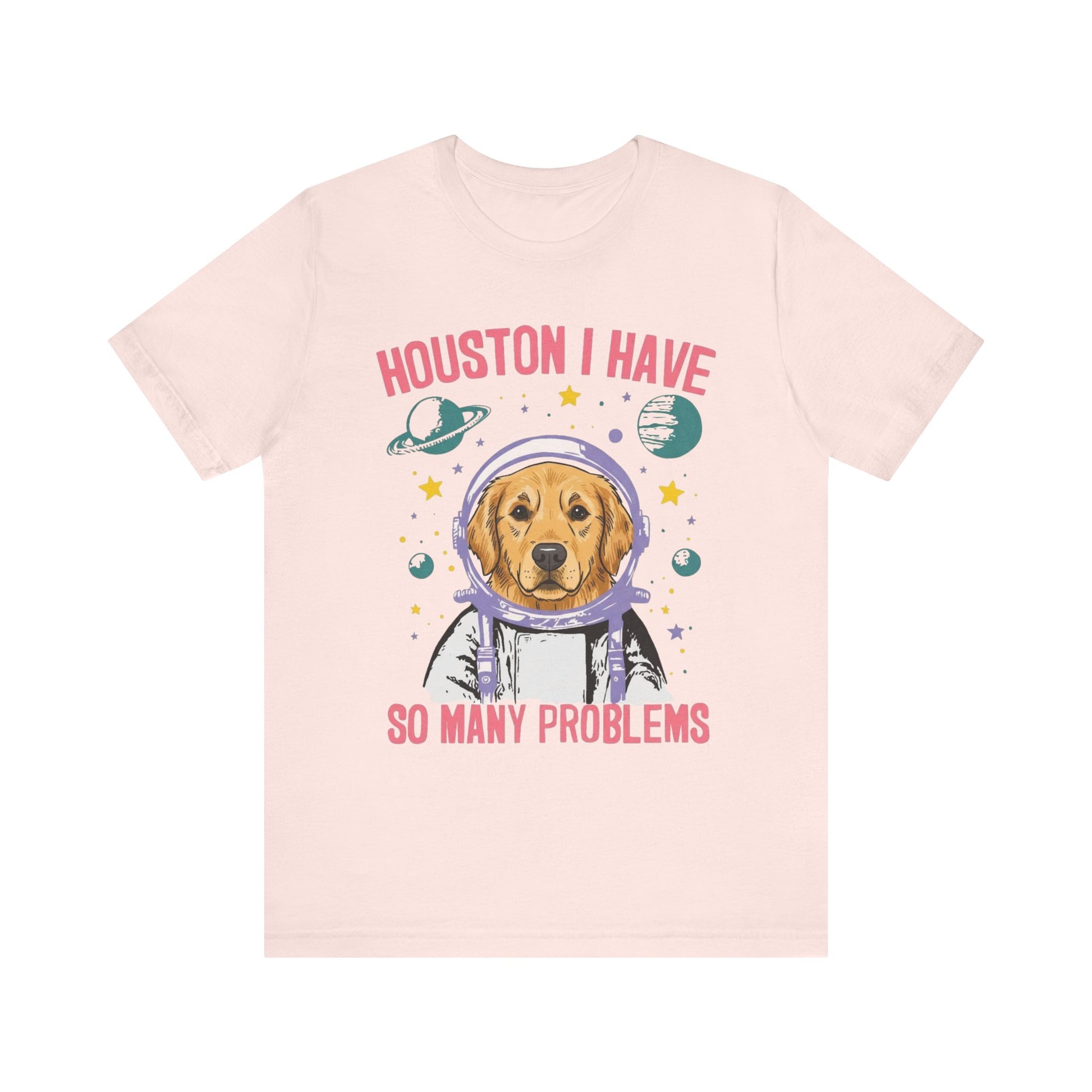 Golden Retriever Houston Space TShirt
