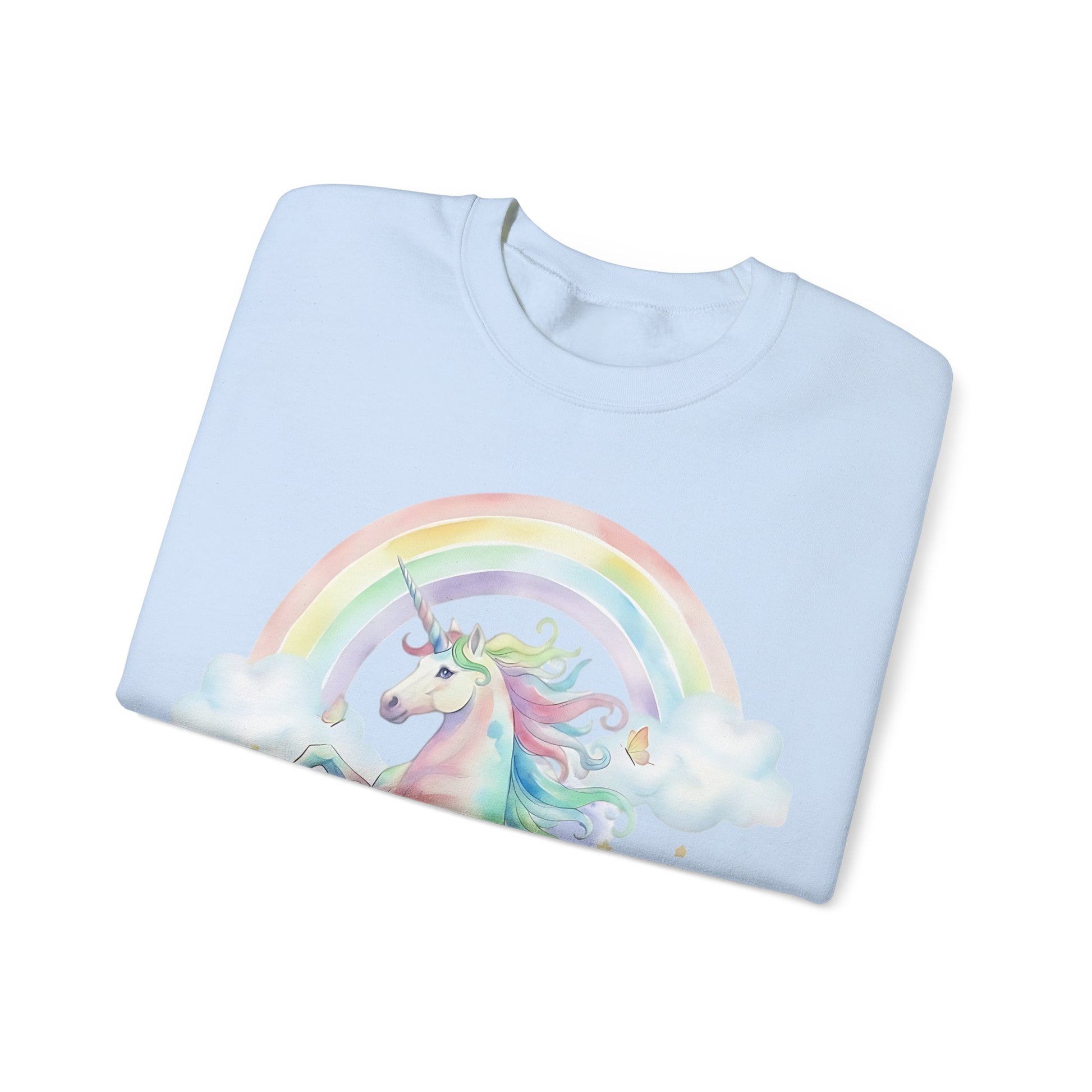Blenheim Cavalier Watercolor Unicorn Sweatshirt