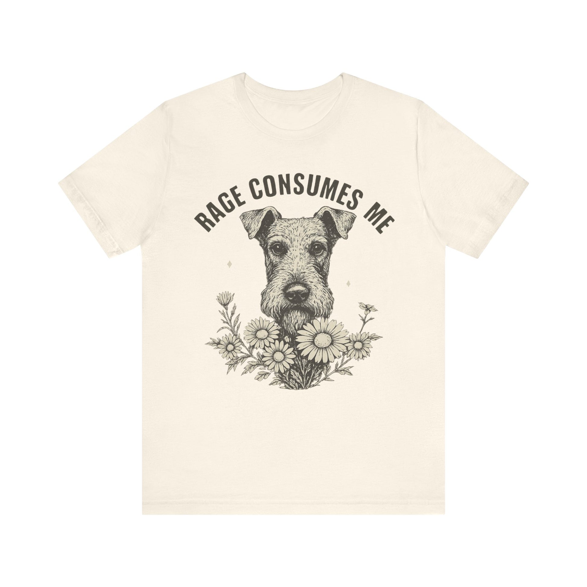 Airedale Terrier Rage Unisex Tshirt