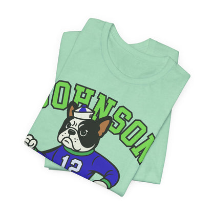 Piebald Frenchie College Mascot TShirt