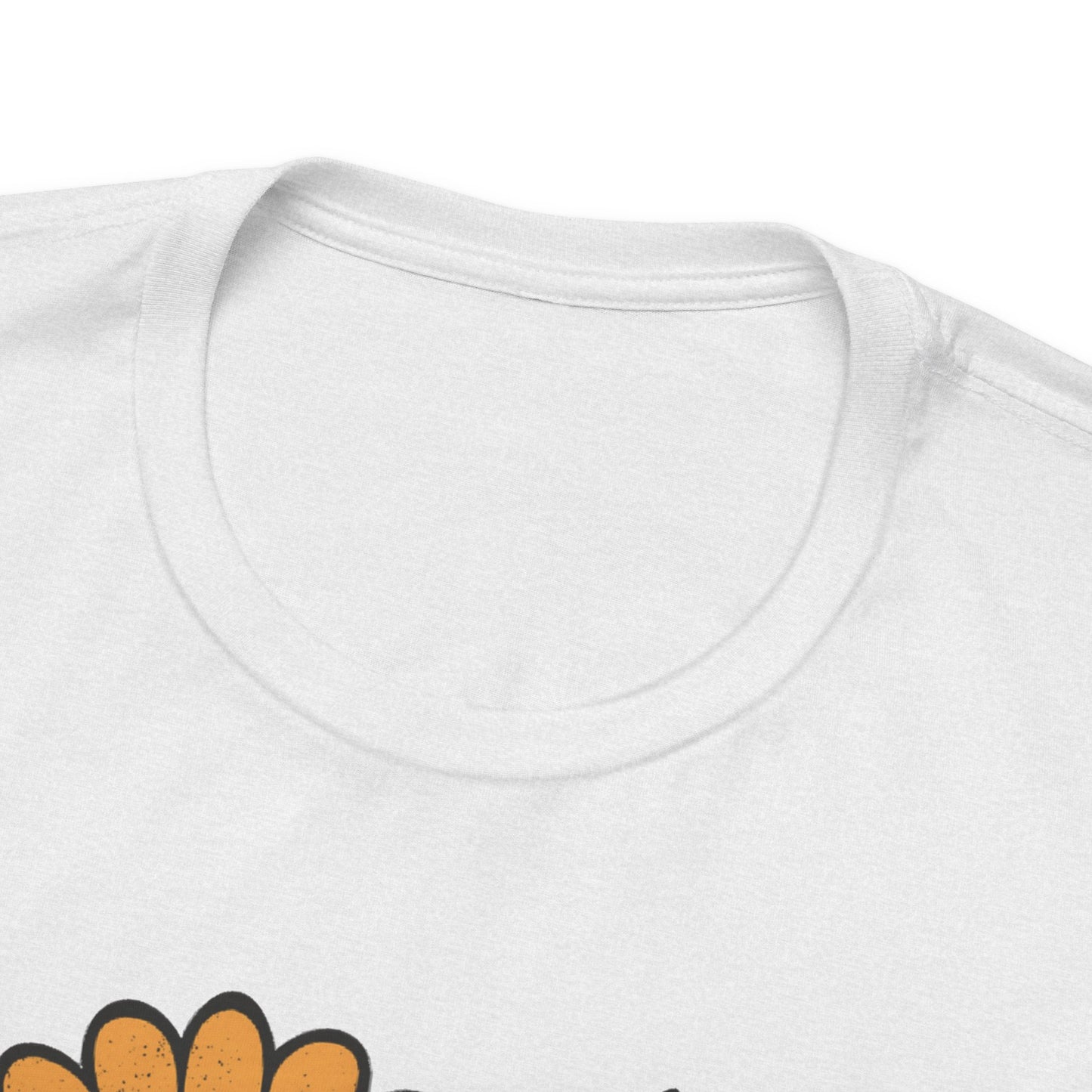 White Frenchie Sleeping Flowers TShirt