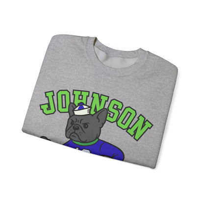 Black Frenchie College Mascot Sweatshirt