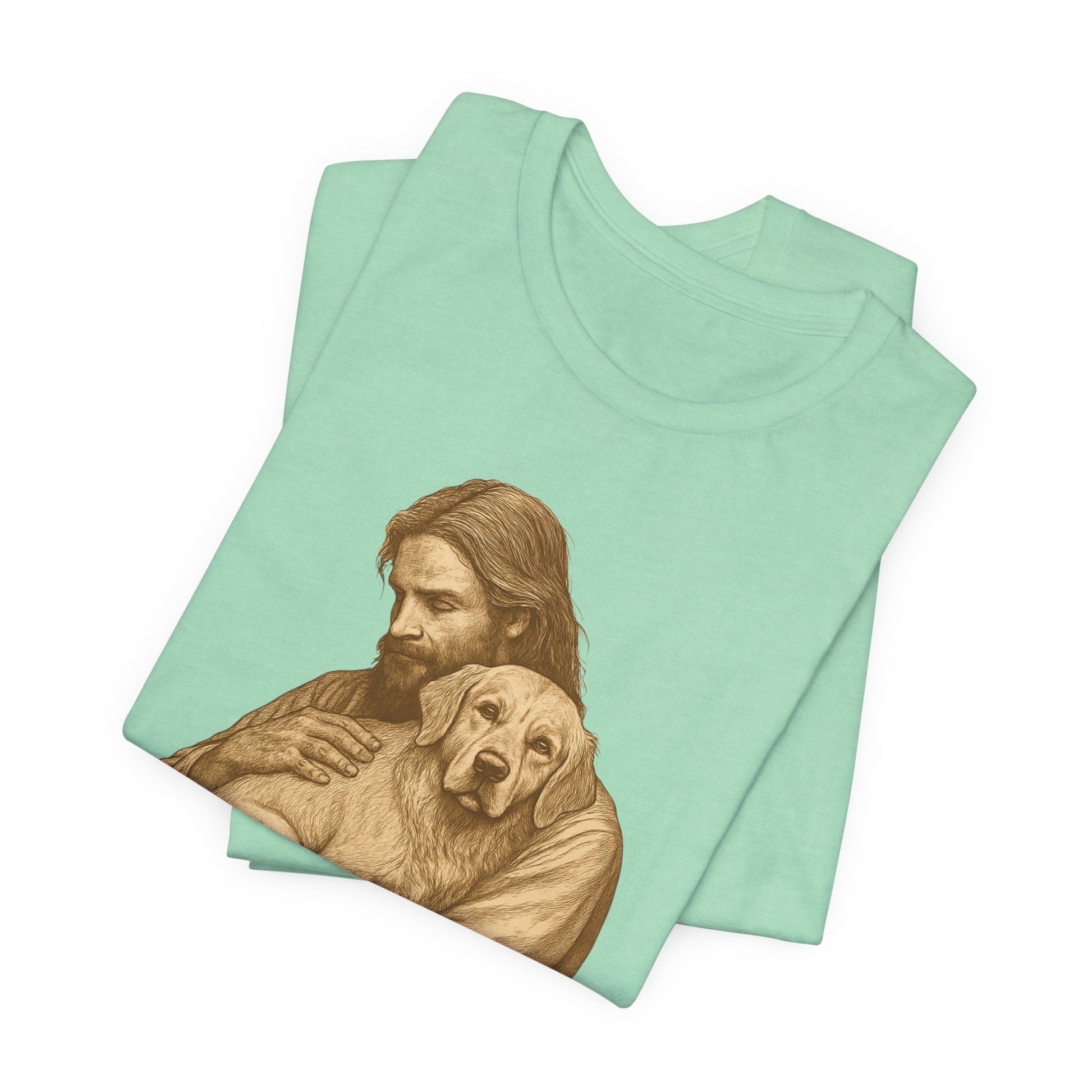 Golden Retriever Jesus TShirt