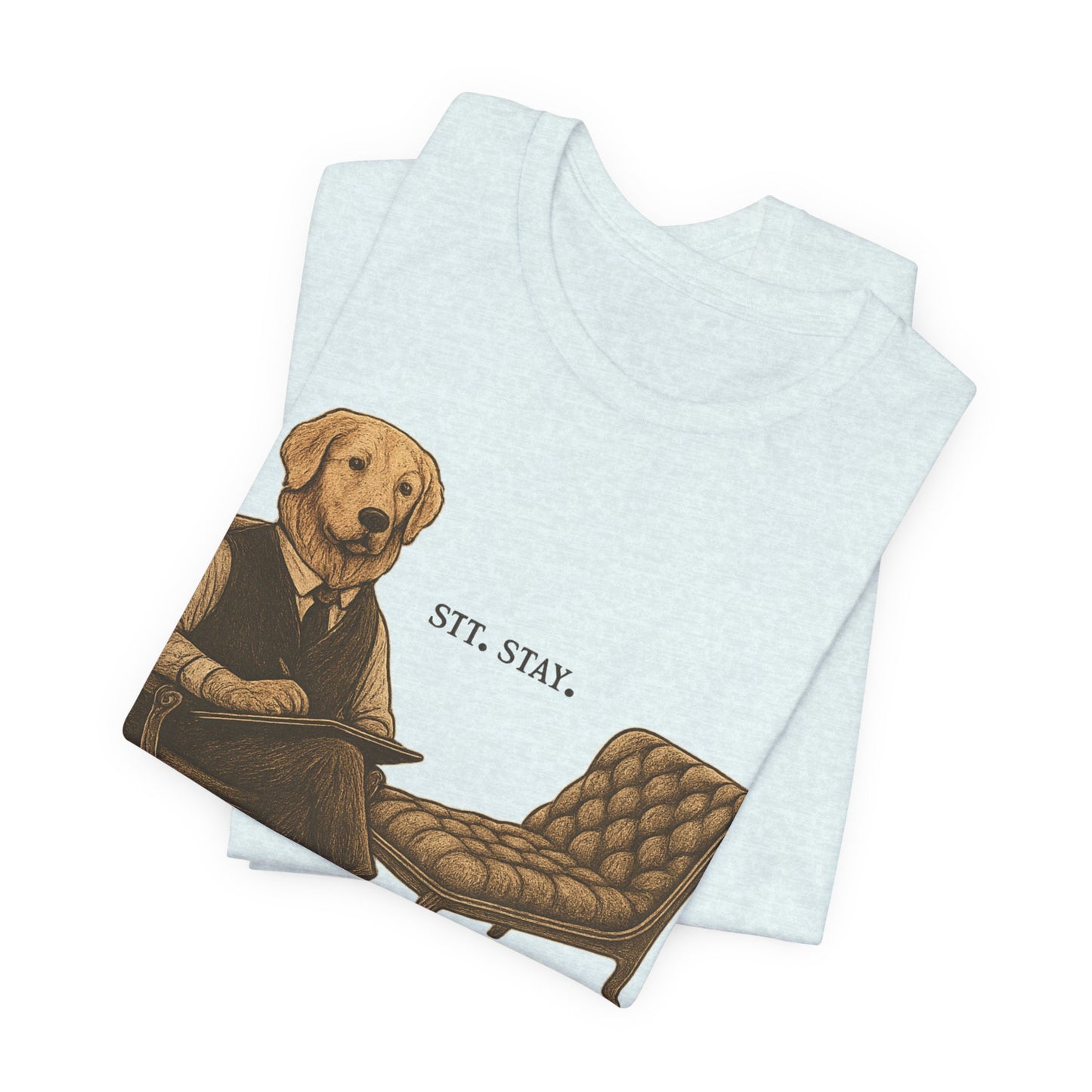 Therapy Golden Retriever Tshirt