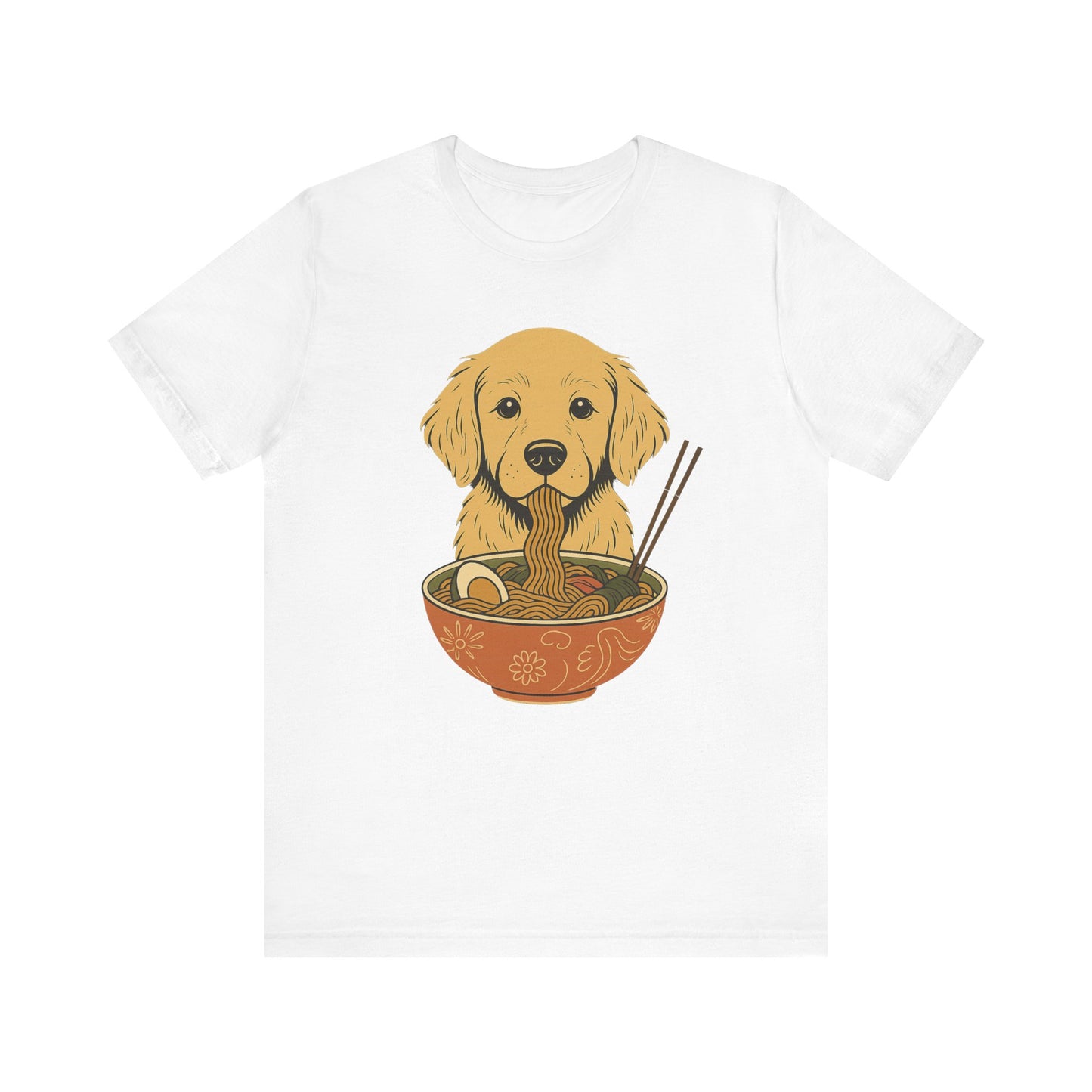Ramen Golden Retriever Tshirt