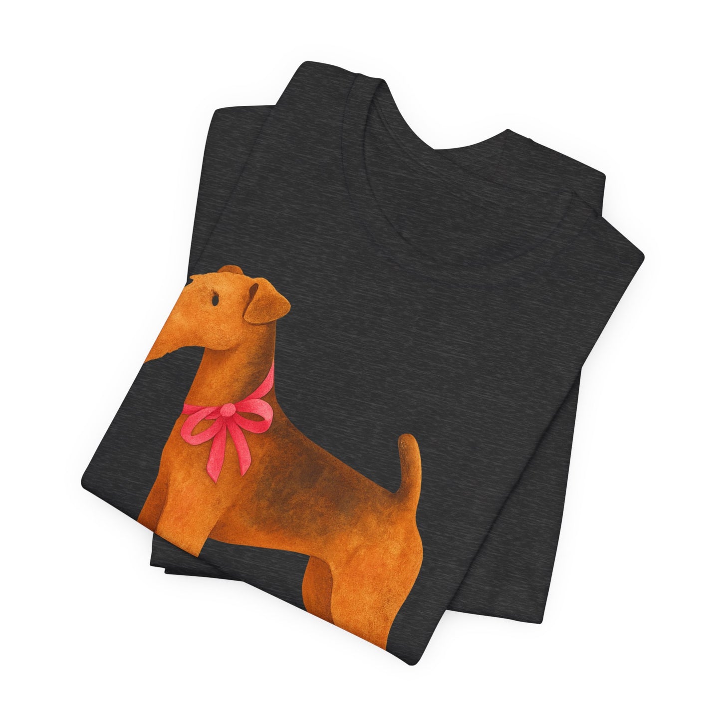 Airedale Terrier Ribbon Tshirt