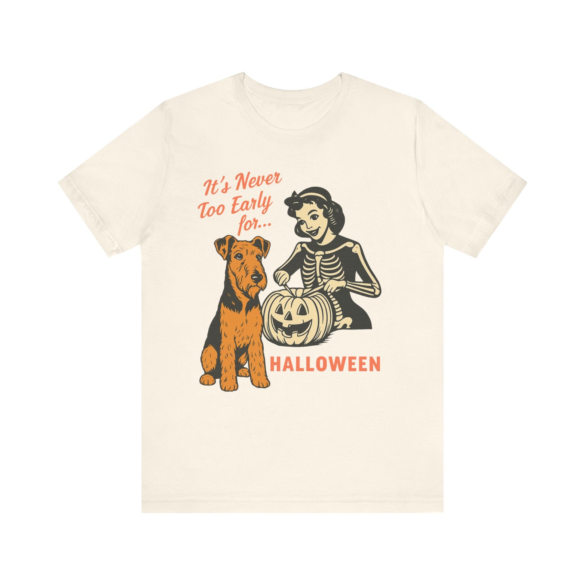 Airedale Terrier Early Halloween TShirt